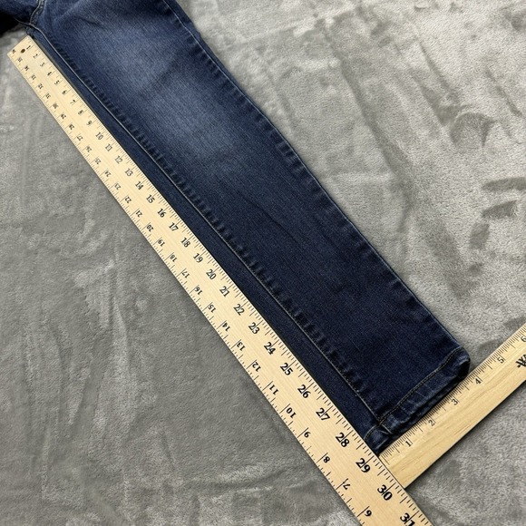 KanCan Jeans Womens 7/27 Blue Skinny Stretch Dark Wash Denim Preppy City Casual - Picture 5 of 9